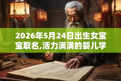 2026年5月24日出生女宝宝取名,活力满满的婴儿学名推荐