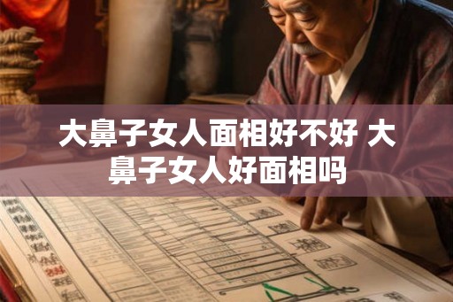 大鼻子女人面相好不好 大鼻子女人好面相吗