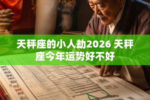 天秤座的小人劫2026 天秤座今年运势好不好