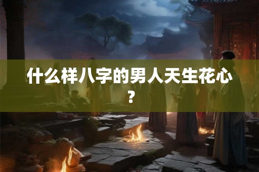 什么样八字的男人天生花心？