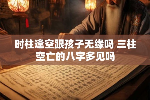 时柱逢空跟孩子无缘吗 三柱空亡的八字多见吗