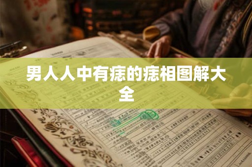 男人人中有痣的痣相图解大全