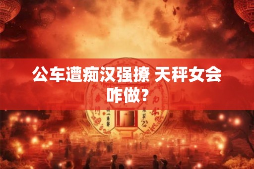 公车遭痴汉强撩 天秤女会咋做？
