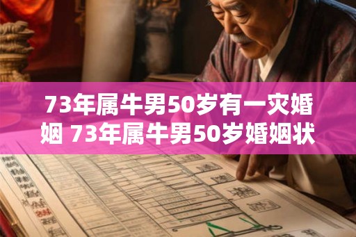 73年属牛男50岁有一灾婚姻 73年属牛男50岁婚姻状况 73年属牛男50岁有一灾婚姻 73年属牛男50岁婚姻状况