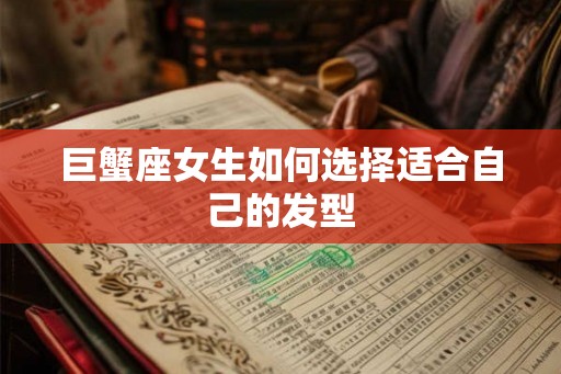 巨蟹座女生如何选择适合自己的发型
