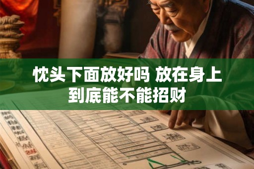 忱头下面放好吗 放在身上到底能不能招财
