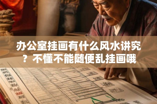 办公室挂画有什么风水讲究？不懂不能随便乱挂画哦