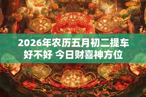 2026年农历五月初二提车好不好 今日财喜神方位 2026年农历五月初二提车好不好 今日财喜神方位