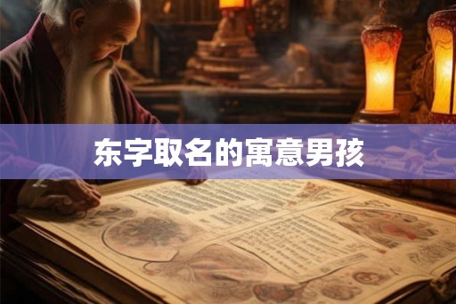 东字取名的寓意男孩