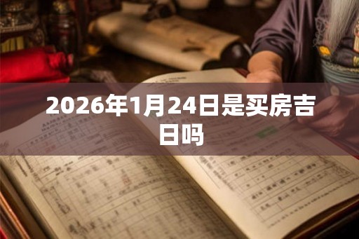 2026年1月24日是买房吉日吗