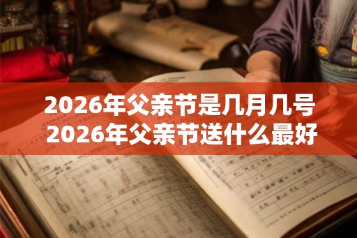 2026年父亲节是几月几号 2026年父亲节送什么最好