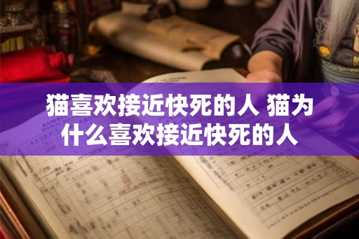 猫喜欢接近快死的人 猫为什么喜欢接近快死的人