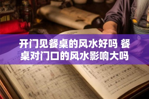 开门见餐桌的风水好吗 餐桌对门口的风水影响大吗