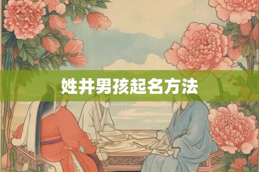 姓井男孩起名方法