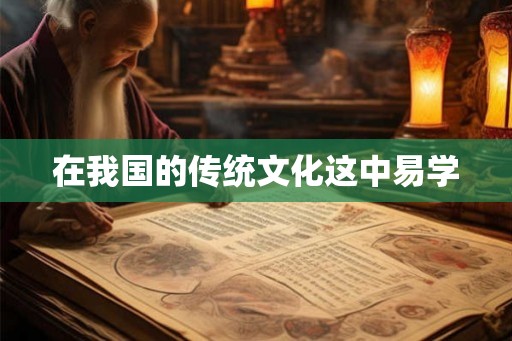 在我国的传统文化这中易学 在我国的传统文化这中易学