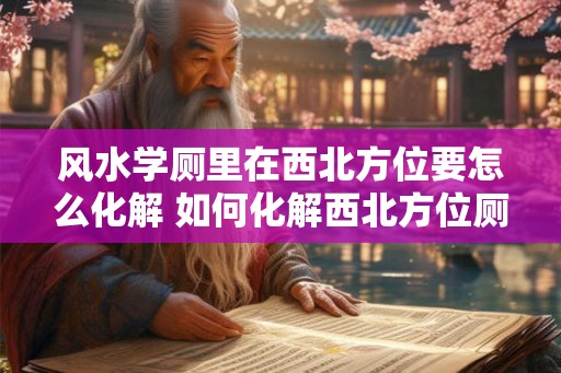 风水学厕里在西北方位要怎么化解 如何化解西北方位厕所的风水问题