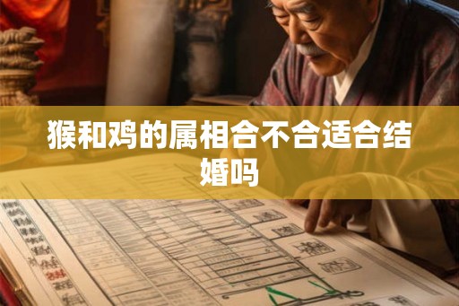 猴和鸡的属相合不合适合结婚吗