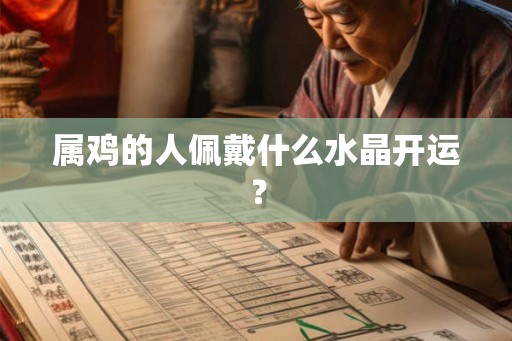 属鸡的人佩戴什么水晶开运？