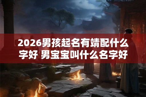2026男孩起名有靖配什么字好 男宝宝叫什么名字好听