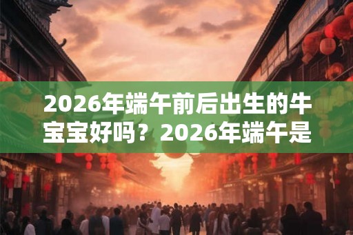 2026年端午前后出生的牛宝宝好吗？2026年端午是哪天？