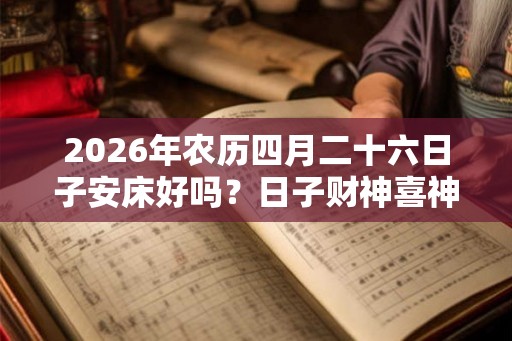 2026年农历四月二十六日子安床好吗？日子财神喜神方位一览！
