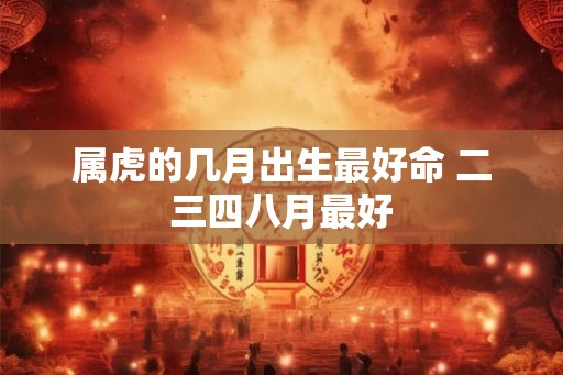 属虎的几月出生最好命 二三四八月最好