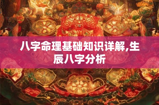 八字命理基础知识详解,生辰八字分析