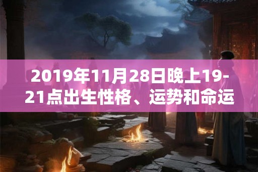 2019年11月28日晚上19-21点出生性格、运势和命运