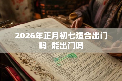 2026年正月初七适合出门吗  能出门吗