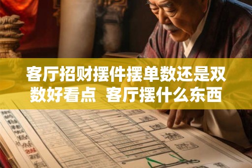 客厅招财摆件摆单数还是双数好看点  客厅摆什么东西最旺财