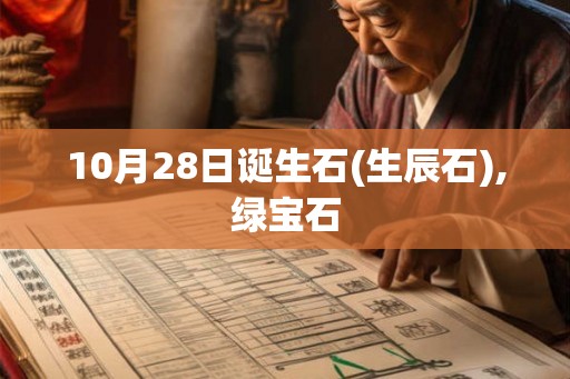 10月28日诞生石(生辰石),绿宝石