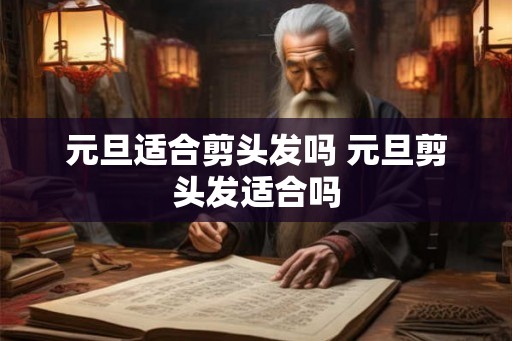 元旦适合剪头发吗 元旦剪头发适合吗