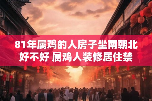 81年属鸡的人房子坐南朝北好不好 属鸡人装修居住禁忌 81年属鸡的人房子坐南朝北好不好 属鸡人装修居住禁忌