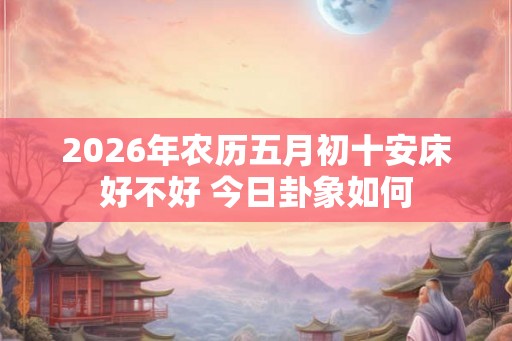 2026年农历五月初十安床好不好 今日卦象如何