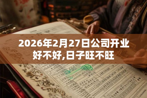 2026年2月27日公司开业好不好,日子旺不旺