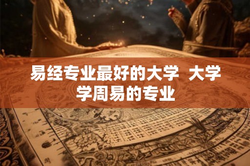 易经专业最好的大学  大学学周易的专业