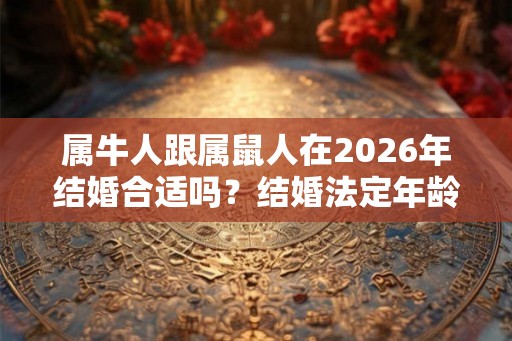 属牛人跟属鼠人在2026年结婚合适吗？结婚法定年龄是几岁