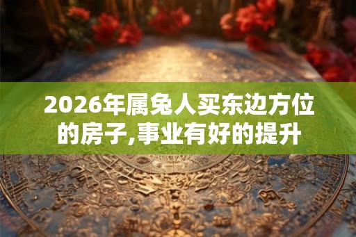 2026年属兔人买东边方位的房子,事业有好的提升