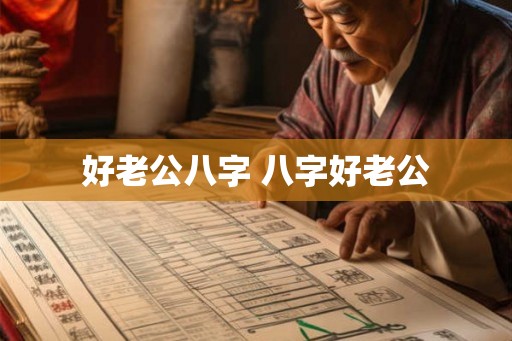 好老公八字 八字好老公