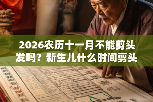 2026农历十一月不能剪头发吗？新生儿什么时间剪头发吉利？