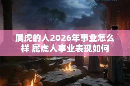属虎的人2026年事业怎么样 属虎人事业表现如何
