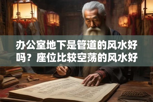 办公室地下是管道的风水好吗？座位比较空荡的风水好吗？