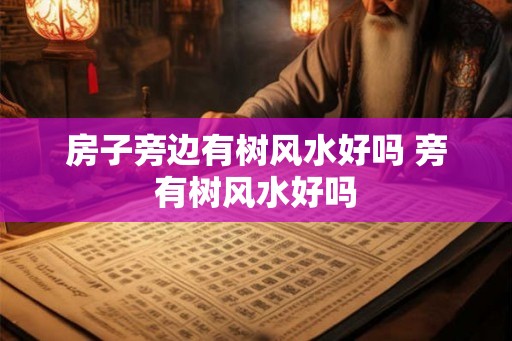 房子旁边有树风水好吗 旁有树风水好吗 房子旁边有树风水好吗 旁有树风水好吗