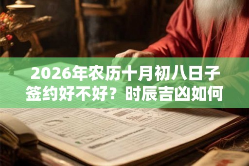 2026年农历十月初八日子签约好不好？时辰吉凶如何？