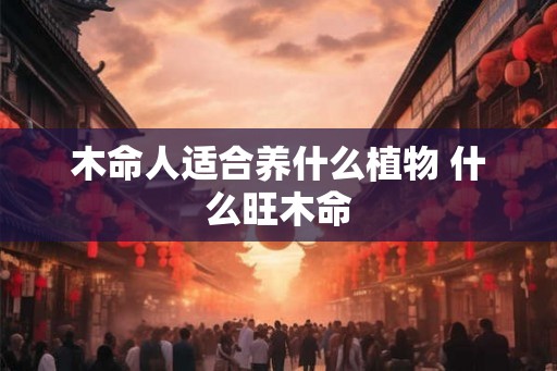 木命人适合养什么植物 什么旺木命 木命人适合养什么植物 什么旺木命