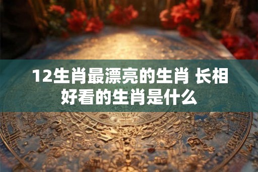 12生肖最漂亮的生肖 长相好看的生肖是什么
