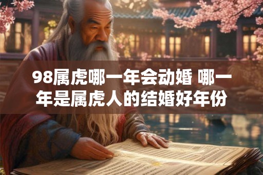98属虎哪一年会动婚 哪一年是属虎人的结婚好年份