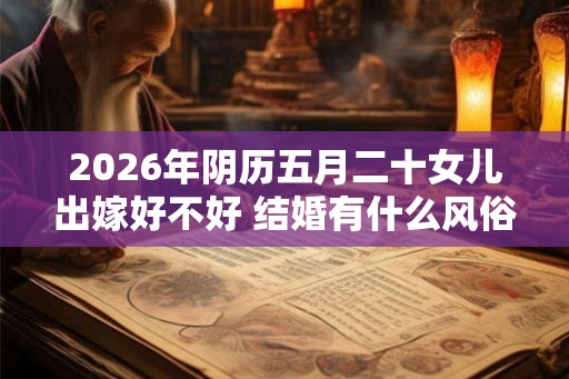 2026年阴历五月二十女儿出嫁好不好 结婚有什么风俗 2026年阴历五月二十女儿出嫁好不好 结婚有什么风俗