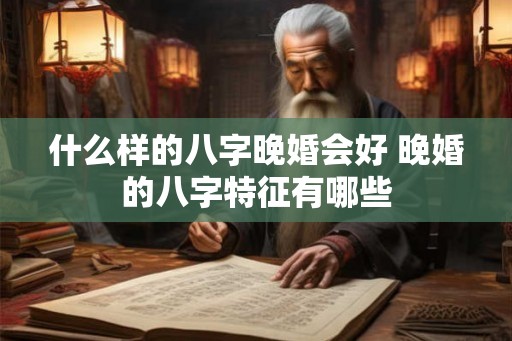 什么样的八字晚婚会好 晚婚的八字特征有哪些