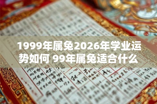 1999年属兔2026年学业运势如何 99年属兔适合什么行业 1999年属兔2026年学业运势如何 99年属兔适合什么行业